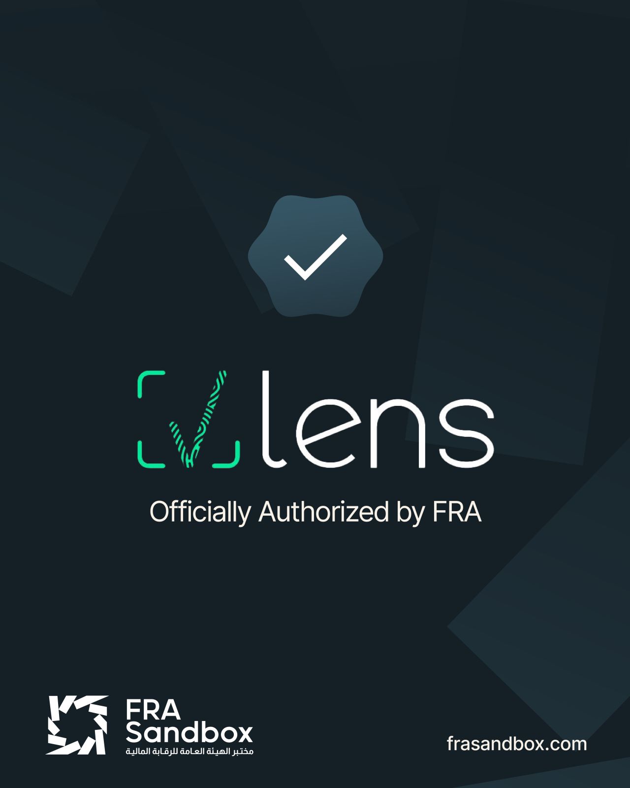 Vlens officially renewed its verification by the Financial Regulatory Authority FRA