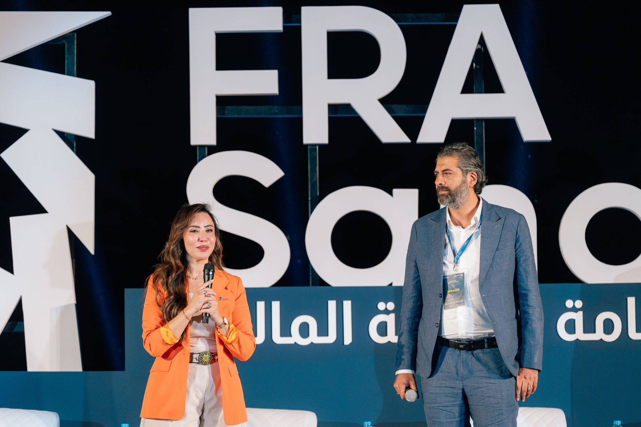 Dr. Ghada Ali Governance & Risk Expert, FinTech & InsurTech Specialist, Board Member at Emtlaak Fund, and Academic & Faculty Member and Eng. Ahmed Abou Zaid Co-founder of Emtelaak Investment – امتلاك للاستثمار as distinguished speakers at the FRA Sandbox Annual Event’26,